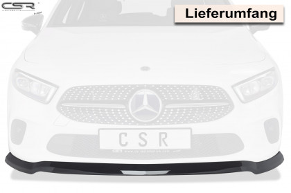 Spoiler pod přední nárazník CSR CUP - Mercedes A-Klasse W177 černý matný