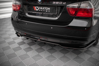 Spoiler zadního nárazníku BMW 3 Sedan E90 černý matný plast