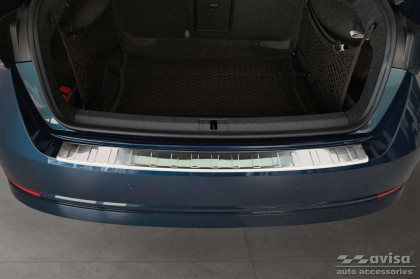 Nerezová ochranná lišta zadního nárazníku Škoda Octavia IV liftback 19-