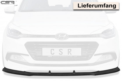 Spoiler pod přední nárazník CSR CUP - Hyundai I20 GB carbon look lesklý