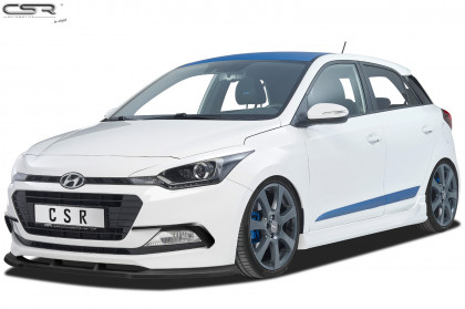 Spoiler pod přední nárazník CSR CUP - Hyundai I20 GB carbon look lesklý