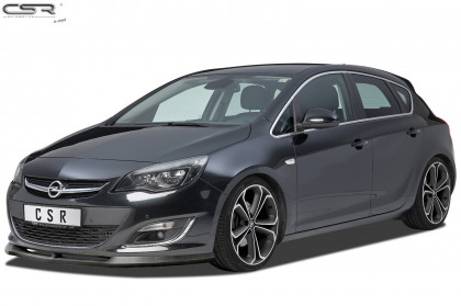 Spoiler pod přední nárazník CSR CUP - Opel Astra J carbon look lesklý