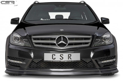 Spoiler pod přední nárazník CSR CUP - Mercedes C-Klasse 204 černý matný