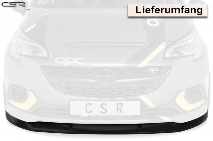 Spoiler pod přední nárazník CSR CUP - Opel Corsa E OPC Carbon look lesklý