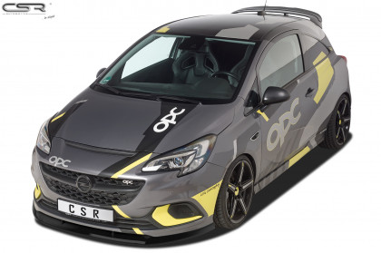 Spoiler pod přední nárazník CSR CUP - Opel Corsa E OPC Carbon look matný
