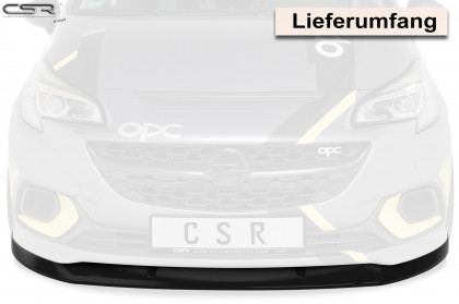 Spoiler pod přední nárazník CSR CUP - Opel Corsa E OPC černý lesklý