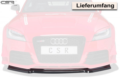 Spoiler pod přední nárazník CSR CUP - Audi TT RS 8J černý lesklý