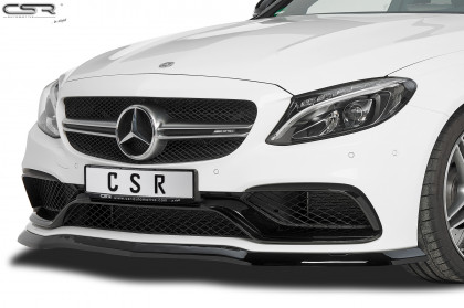 Spoiler pod přední nárazník CSR - Mercedes C-Klasse 205 C63/C63S AMG černý lesklý