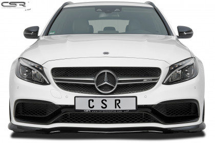 Spoiler pod přední nárazník CSR - Mercedes C-Klasse 205 C63/C63S AMG černý lesklý