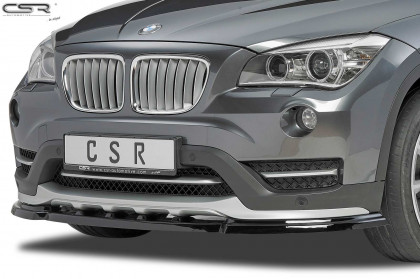 Spoiler pod přední nárazník CSR - BMW X1 E84 černý lesklý