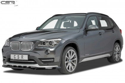 Spoiler pod přední nárazník CSR - BMW X1 E84 černý lesklý