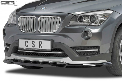 Spoiler pod přední nárazník CSR - BMW X1 E84 carbon look lesklý