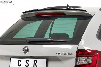 Křídlo, spoiler střešní CSR -  Škoda Octavia III (Typ 5E) RS Combi černý lesklý