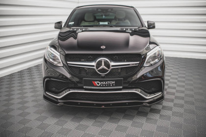 Spojler pod nárazník lipa V.1 Mercedes-Benz GLE Coupe 63AMG C292 černý lesklý plast