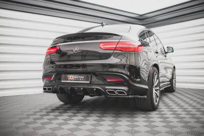 Spoiler zadního nárazníku Mercedes-Benz GLE Coupe 63AMG C292 černý lesklý plast