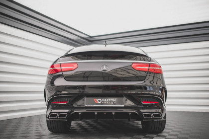 Spoiler zadního nárazníku Mercedes-Benz GLE Coupe 63AMG C292 černý lesklý plast