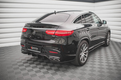 Splittery zadní boční V.2 Mercedes-Benz GLE Coupe AMG C292 černý lesklý plast