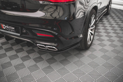 Splittery zadní boční V.2 Mercedes-Benz GLE Coupe AMG C292 carbon look