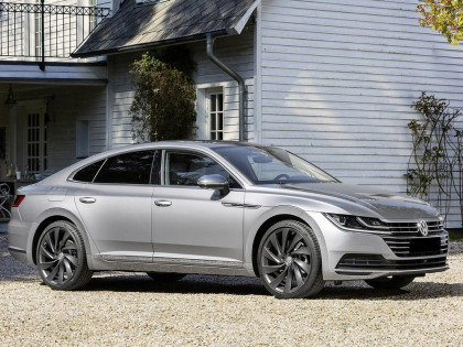 Prahové ochranné nerezové lišty Avisa VW Arteon - černá special edition