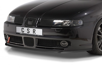 Spoiler pod přední nárazník CSR CUP - Seat Leon 1M Cupra/Sport/FR 99-06 černý lesklý