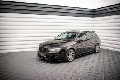 Prahové lišty Seat Exeo carbon look