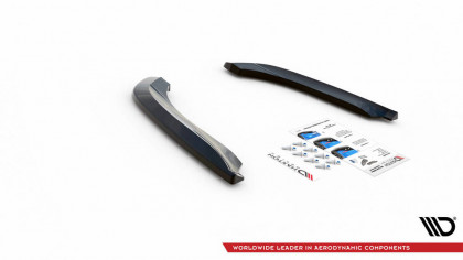 Splittery zadní boční Seat Exeo černý lesklý plast