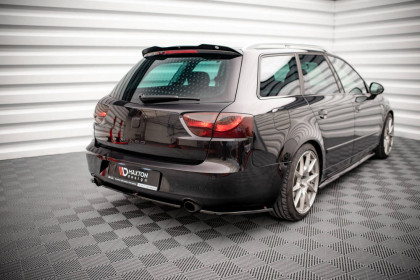 Splittery zadní boční Seat Exeo carbon look