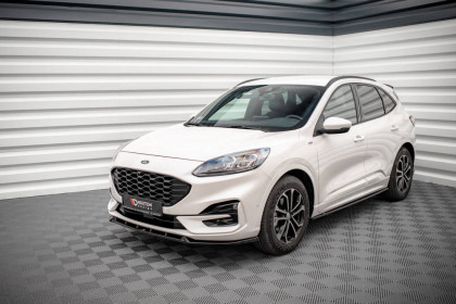 Prahové lišty Ford Kuga ST-Line Mk3 černý lesklý plast