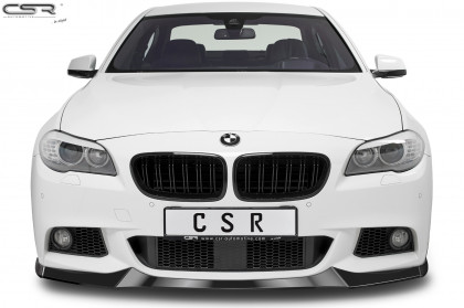 Spoiler pod přední nárazník CSR CUP - BMW 5 F10/F11 Limousine/Touring černý lesklý