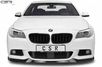 Spoiler pod přední nárazník CSR CUP - BMW 5 F10/F11 Limousine/Touring černý lesklý
