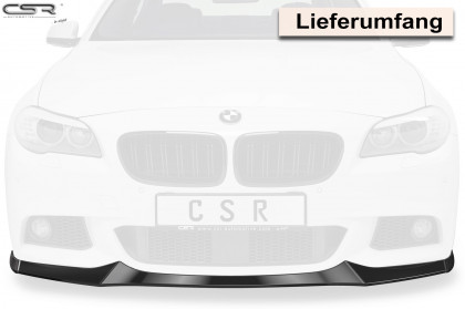 Spoiler pod přední nárazník CSR CUP - BMW 5 F10/F11 Limousine/Touring carbon look lesklý
