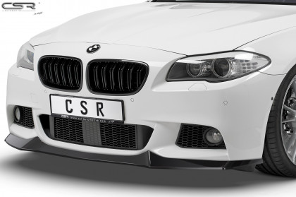 Spoiler pod přední nárazník CSR CUP - BMW 5 F10/F11 Limousine/Touring carbon look lesklý