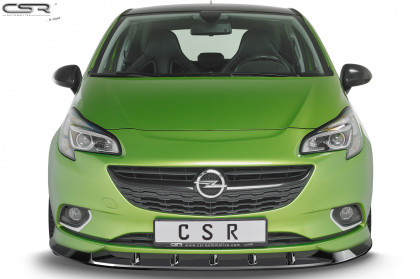Spoiler pod přední nárazník CSR CUP - Opel Corsa E OPC-Line černý lesklý