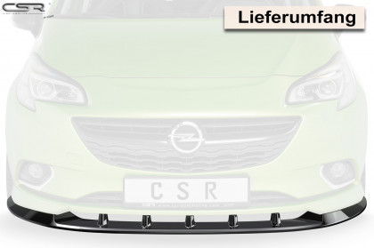 Spoiler pod přední nárazník CSR CUP - Opel Corsa E OPC-Line carbon look matný