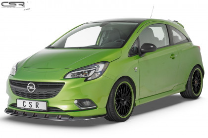 Spoiler pod přední nárazník CSR CUP - Opel Corsa E OPC-Line carbon look matný