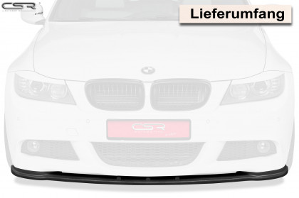 Spoiler pod přední nárazník CSR CUP -  BMW E90/91 LCI M-Paket černý lesklý
