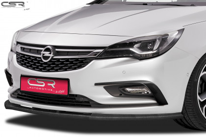 Spoiler pod přední nárazník CSR CUP - Opel Astra K černý lesklý