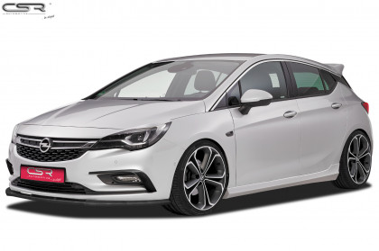 Spoiler pod přední nárazník CSR CUP - Opel Astra K černý lesklý