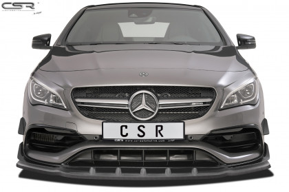 Spoiler pod přední nárazník CSR  - Mercedes CLA AMG černý lesk