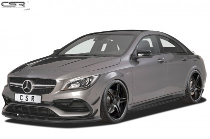 Spoiler pod přední nárazník CSR  - Mercedes CLA AMG černý lesk