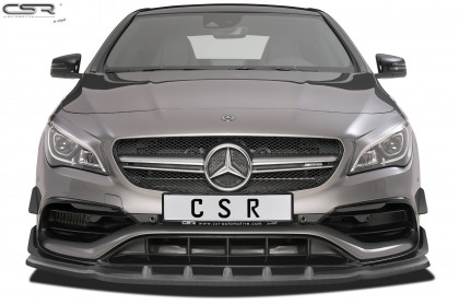 Spoiler pod přední nárazník CSR  - Mercedes CLA AMG / A 45 AMG  carbon look matný
