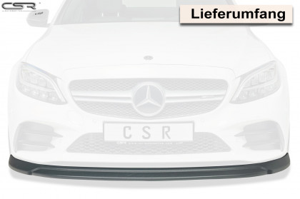 Spoiler pod přední nárazník CSR CUP - Mercedes Benz C43 AMG 205 carbon look matný