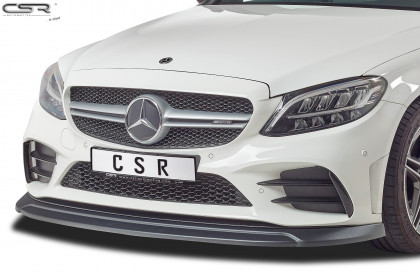 Spoiler pod přední nárazník CSR CUP - Mercedes Benz C43 AMG 205 carbon look matný