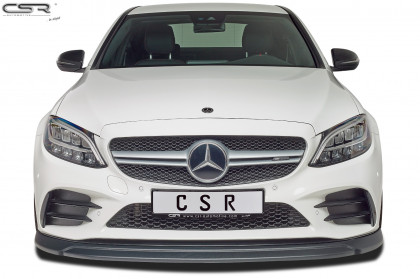 Spoiler pod přední nárazník CSR CUP - Mercedes Benz C43 AMG 205 carbon look matný