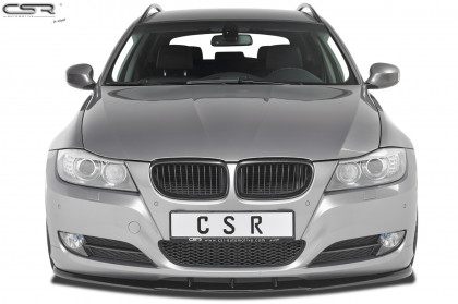Spoiler pod přední nárazník CSR CUP - BMW E90 / E91 LCI černý leský