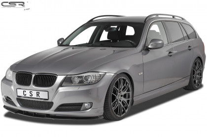 Spoiler pod přední nárazník CSR CUP - BMW E90 / E91 LCI carbon look lesklý