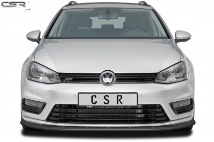Spoiler pod přední nárazník CSR CUP - VW Golf VII R-Line černý lesk