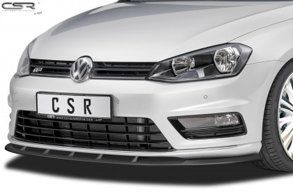 Spoiler pod přední nárazník CSR CUP - VW Golf VII R-Line černý matný