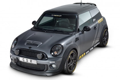 Spoiler pod přední nárazník CSR CUP - Mini Rxx carbon look lesklý