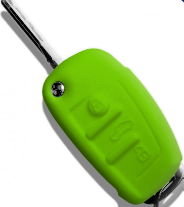 Silikonový převlek klíče Audi světle zelený